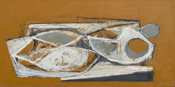 Reclining Form, 2025 Oil on panel