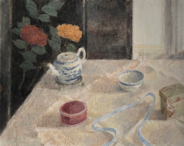 Jacqueline Rizvi, Still Life with Chinese Teapot