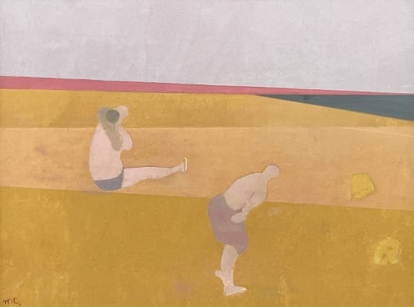 Michael Cooper, Two Pale Bathers, Antibes