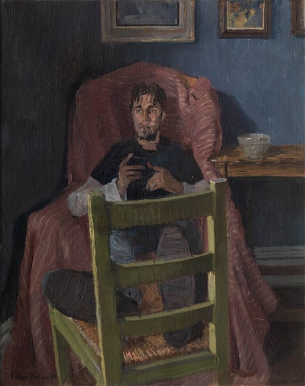 Peter Brown, Toby in the Pink Chair