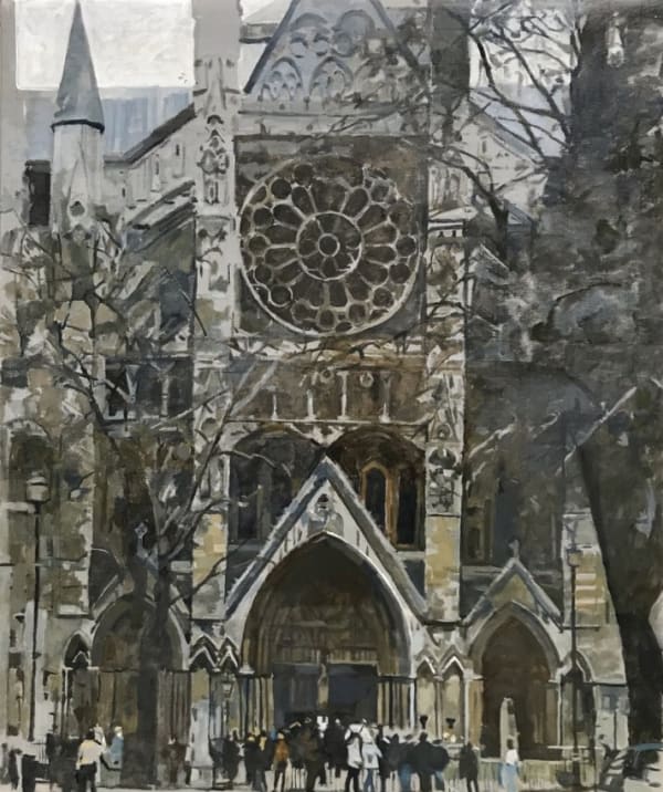 Ken Howard, The North Door, Westminster Abbey