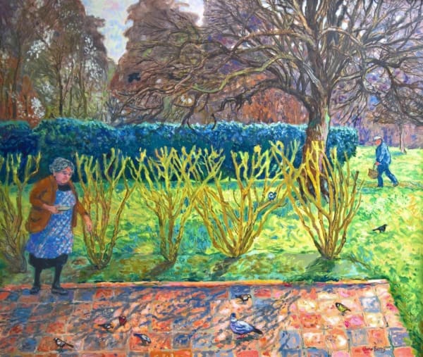 June Berry, Hungry Birds