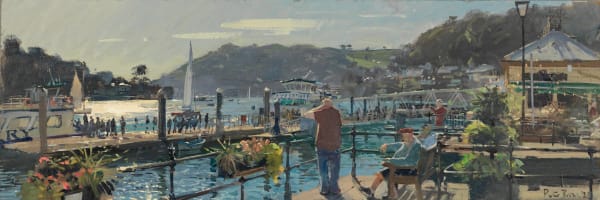 Peter Brown, October Morning, Ferries, Embankment, Dartmouth