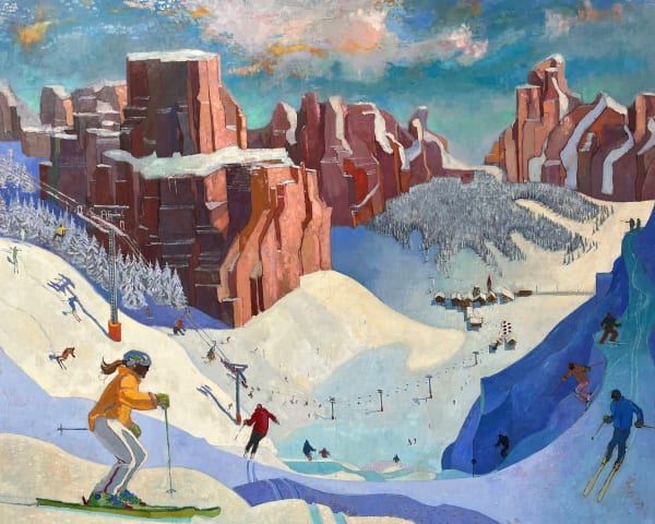 Toby Ward, Alta Badia in Winter