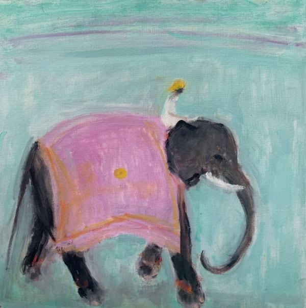 Ann Shrager, Elephant in Pink