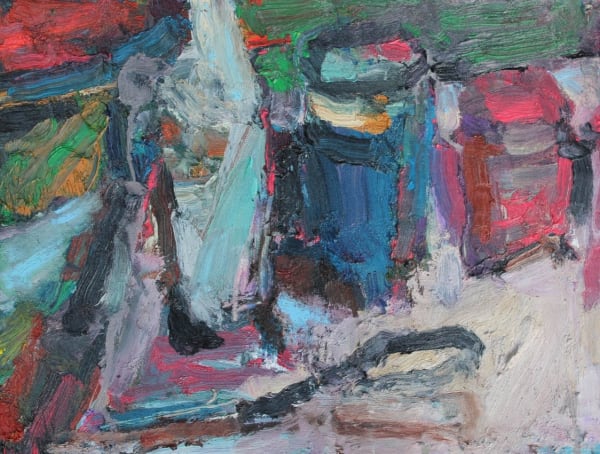 Craig Jefferson, Bottle, Jars and Scissors Still Life