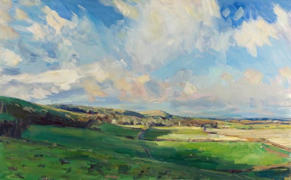 Tom Benjamin, Cloud Shadow, Ditchling Beacon