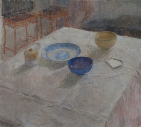 Jacqueline Rizvi, Still Life with Cat Dish