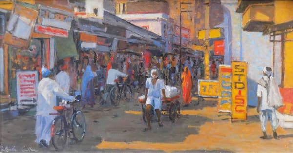 Patrick Cullen, Palace Road, Evening Light, Bundi