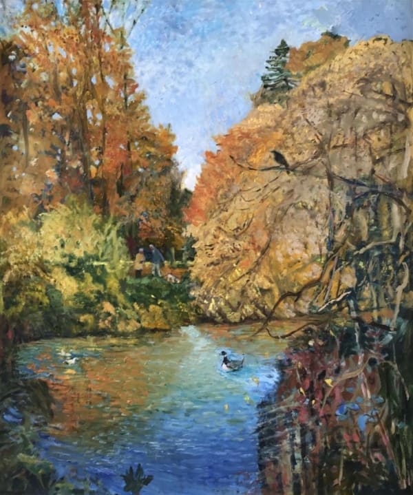 June Berry, The Lake in Autumn