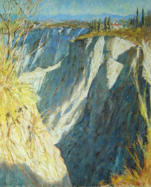 Patrick Cullen, Calanchi, Morning Sun, Tuscany