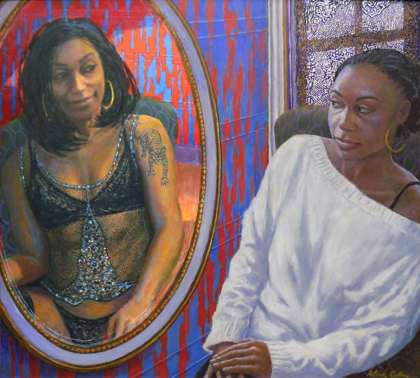 Patrick Cullen, Sasha Reflecting on her Alter Ego