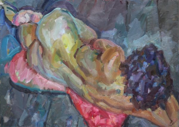Andrew James, Nude on Floor