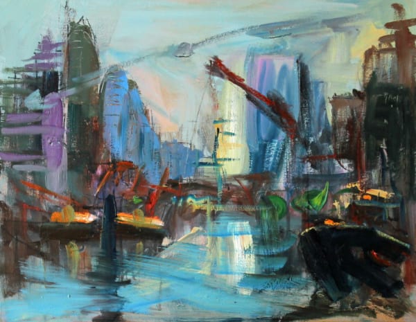 Lynda Minter, The Thames and the City