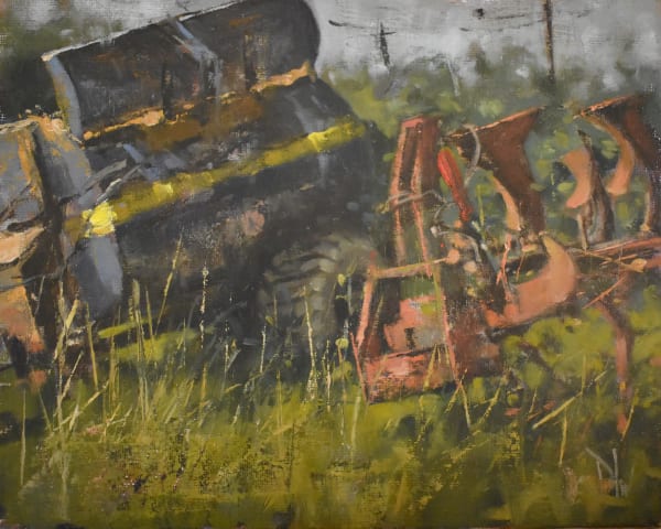 Dave West, The Plough & The Silage Trailer