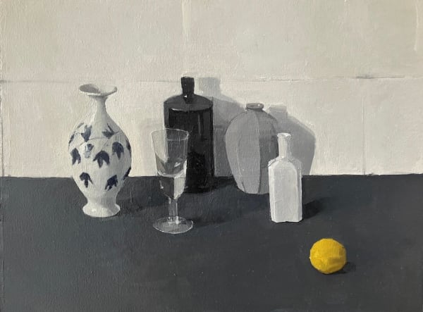 Jason Line, Still Life with Dried Lemon
