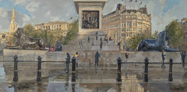 Peter Brown, Foot of Nelson's Column