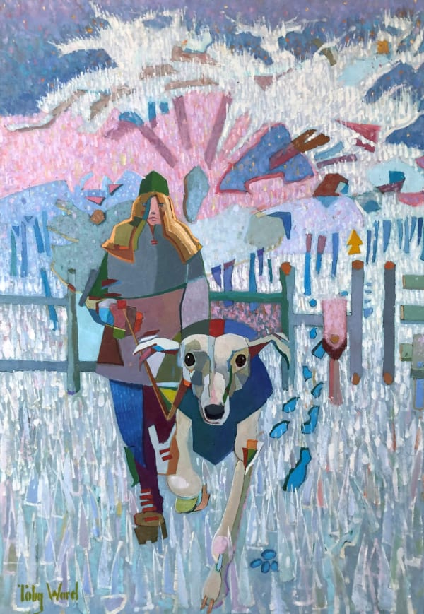 Toby Ward, Walking with a Whippet to the Feast of the Epiphany
