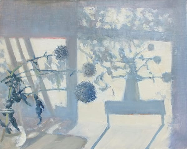 Julie Dunster, Echinops And Studio Shadows