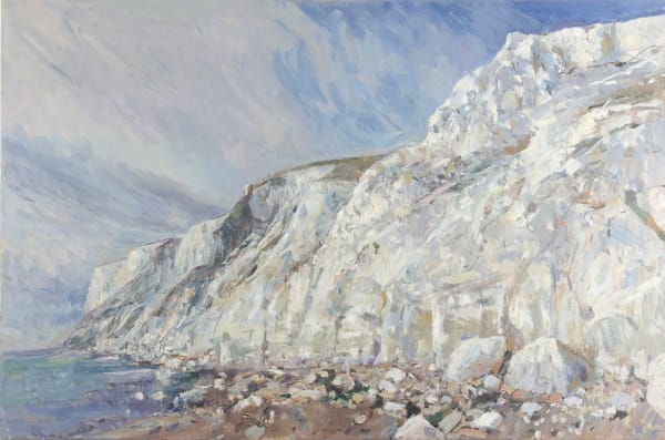 Tom Benjamin, Cliffs at Cow Gap, 2020
