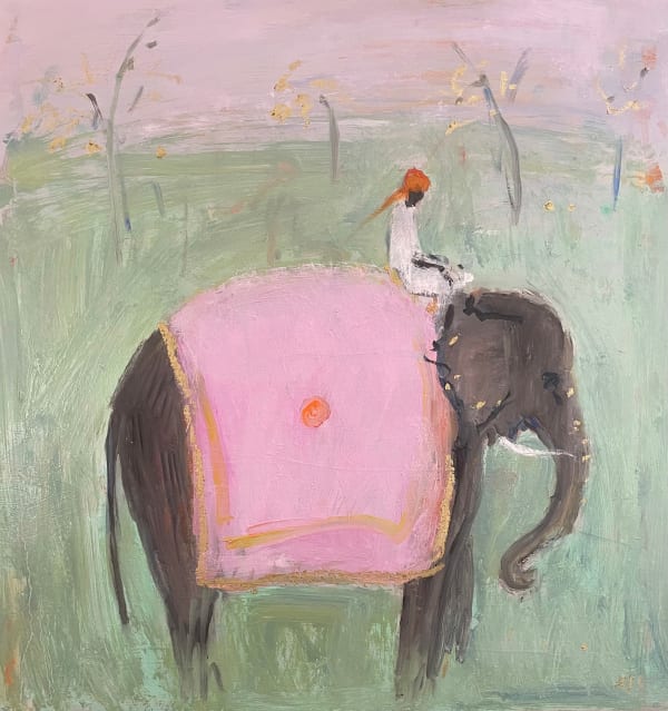 Ann Shrager, Elephant in Pink