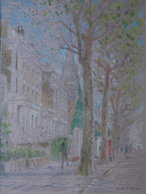 Charlotte Halliday, Afternoon Walk, Hamilton Terrace