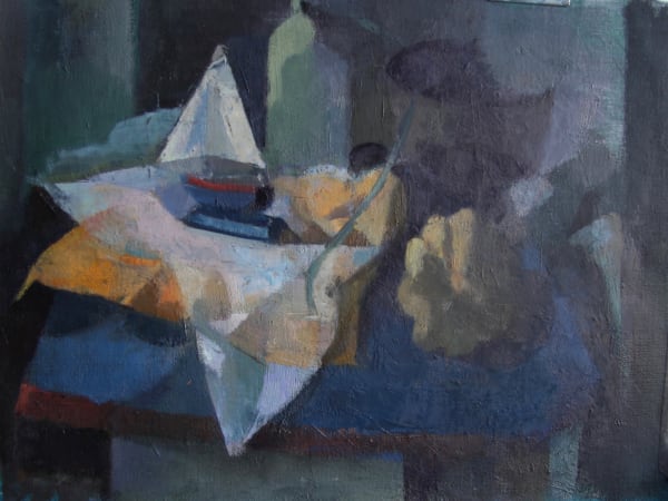 Clare Haward, Still Life with Boat
