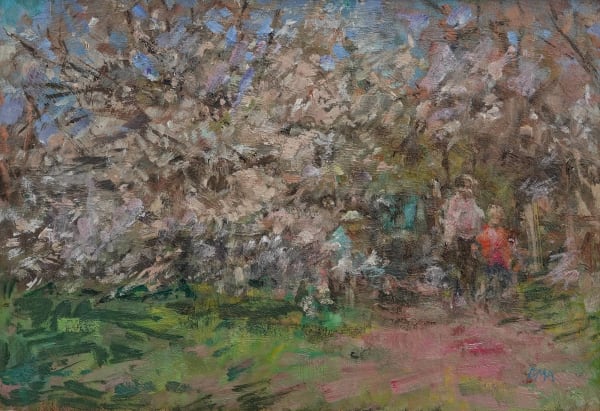 Diana Armfield, Spring Time, Entrance to Pensford Field