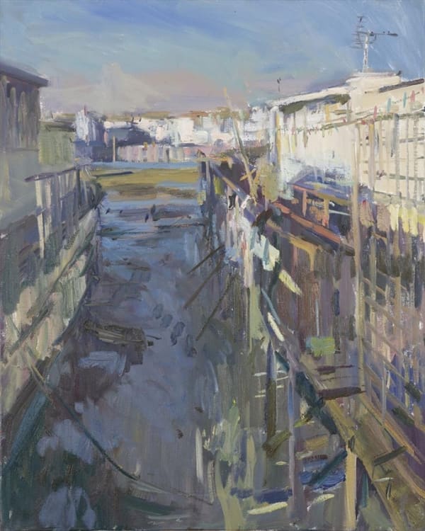 Tom Benjamin, Gap between Two Houseboats, Shoreham