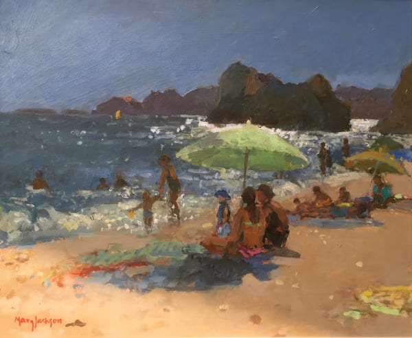 Mary Jackson, Feeling the Heat, Algarve Beach