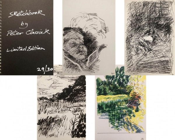 Peter Clossick, Sketchbook