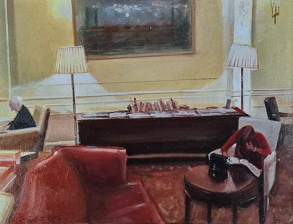 Charles Rake, Reading, Early Evening