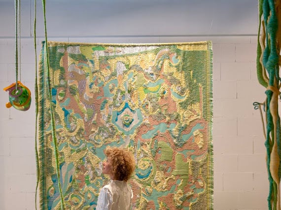 Sandra Keja-Planken, ValorosaViVa Weave shine, 2025