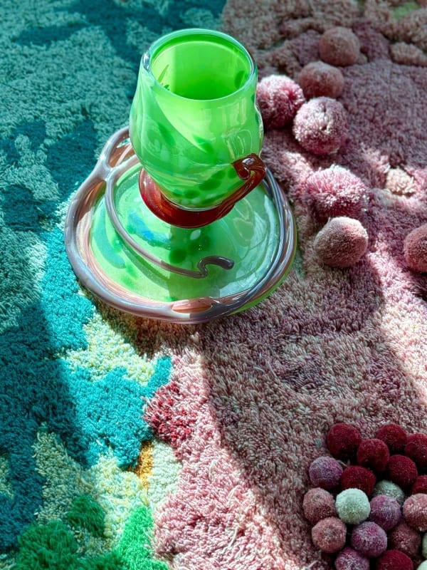 Sandra Keja-Planken, Alien plantlife vessel green, 2025