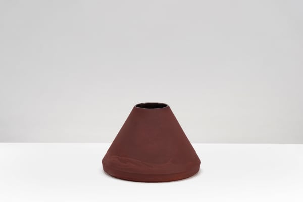 Studio ThusThat, Red Mud Vase - Low, 2019