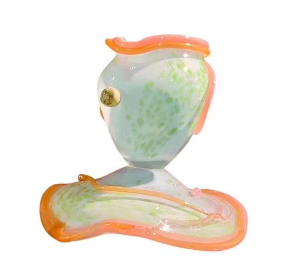 Sandra Keja-Planken, Alien plantlife vessel luminous whites, 2025