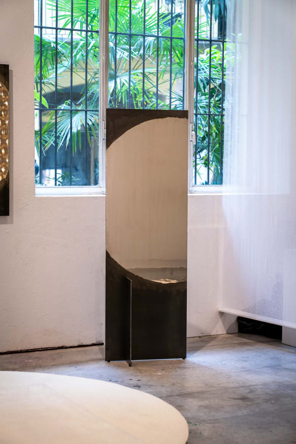 Rick Tegelaar, MILD Steel Mirror Obelisk, 2024