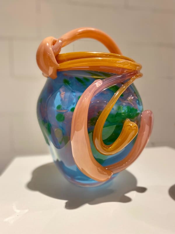 Sandra Keja-Planken, Alien plantlife basket blue, 2025