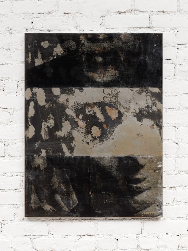 James Bantone Untitled, 2024 Acrylic transfer on steel