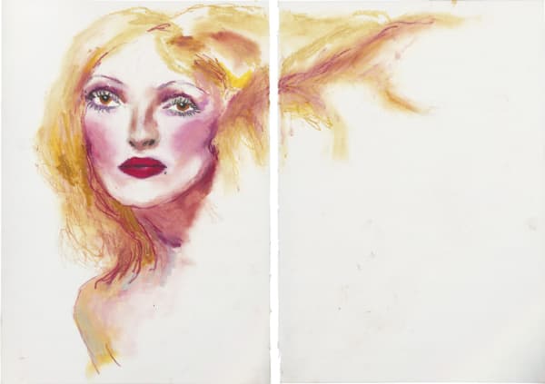 Elliot Vera Candy, 2025 Oil pastel on paper