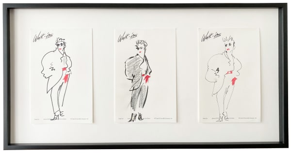 Drake Carr Marcs, 2023 Colored pencil on paper