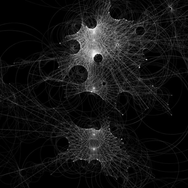 Jared S Tarbell, Ray Marching the Moon, 2024