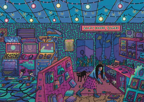 OMGiDRAWEDit, Lazy Bones Game, 2024