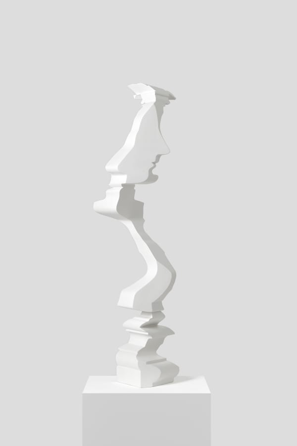 Nick Hornby, Muse Offcut (White Painted 150cm), 2018