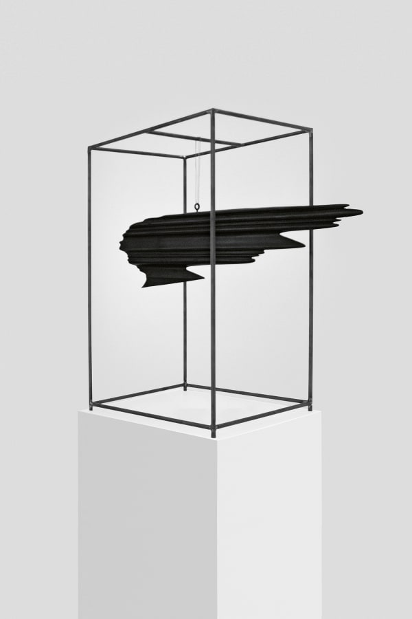 My Nose Grows Now, 2013 Bronze, steel frame 25.4 x 83.8 x 17.8 cm (35 1⁄2 x 20 x 20 inches (steel frame) ) 10 x 33 x 7 in Edition of 3 plus 2 artist's proofs