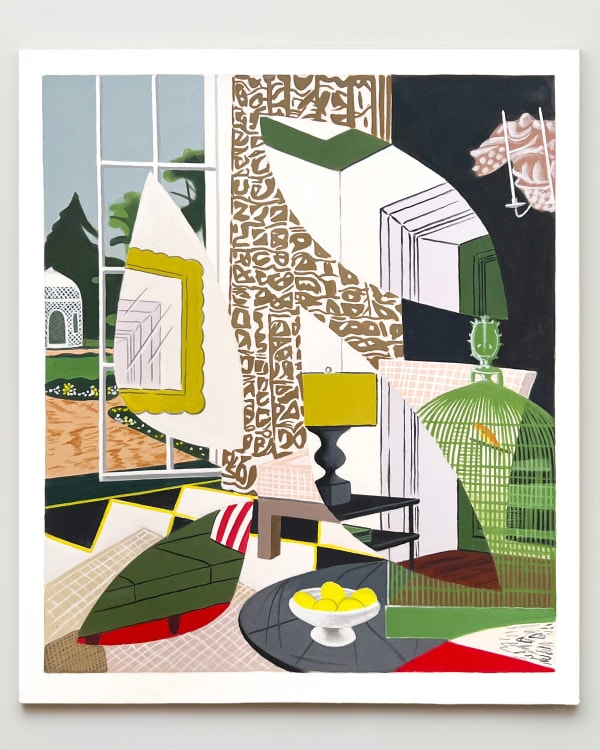 Bob Knox, Thinking of Two Rooms (The Birdcage), 2022