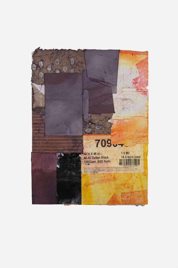 Jodi Hays, Untitled (yellow and purple), 2025