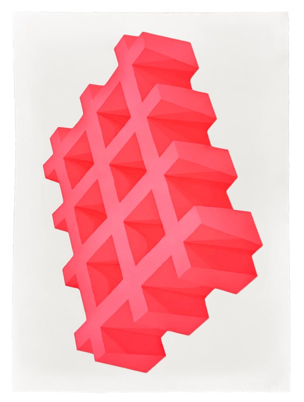 Courtney Sennish, Red Permeable Paver, 2025