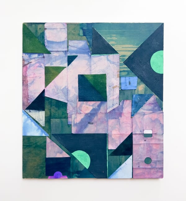 Jodi Hays, The Edge of Town (after Guston), 2025