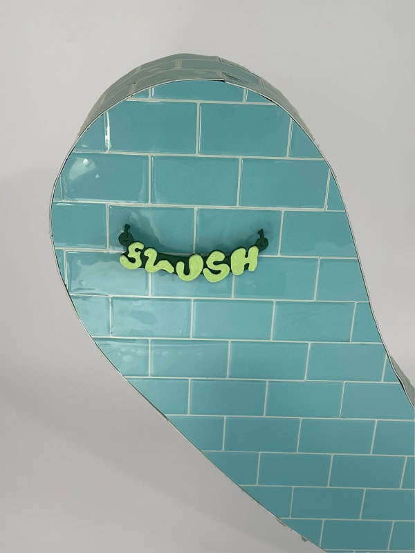 Alicia Ordal, (Detail) I Forget (Part 2 of 'Liquid Amnesia' installation), 2025